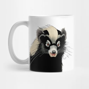 My Skunk is my Service Animal No. 1: This Means Stay Away! Mug